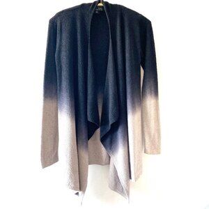 BAREFOOT DREAMS bamboo Chic lite Calypso Open Waterfall Cardigan S/M Cozy Cabin